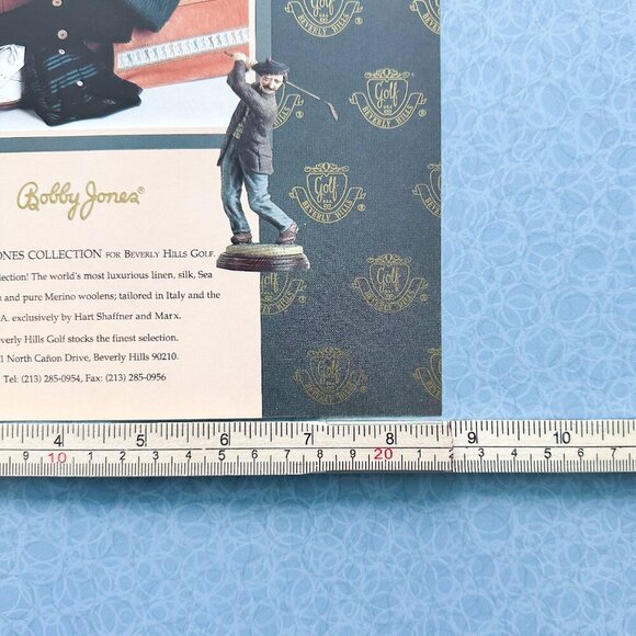 Bobby Jones Golf Ad Print | Luxe 80s Sportswear Wall Art - Picture 5 of 6